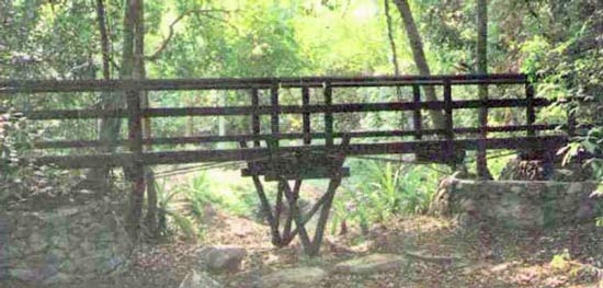 Outdoor structures australia's range of demountable bridges based on sawn timber.