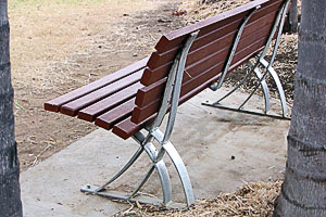 Outdoor Structures Australia - Stright Saltwater seat