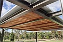 Picnic Shelter: Timber lining by OSA