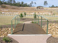 Bike Bridge on Cruiserlin handrail, End View