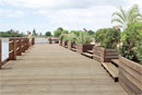 Completed decking