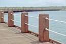 Completed decking