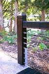 Post and handrail detail of Boardwalk 1