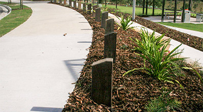 Outdoor Structures Australia’s Heavy-duty timber bollard range