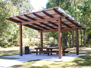 Outdoor Structures Australia - 6m x 6m Lindsay Series park shelter