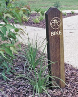 OSA supplied Heavy-duty timber signage