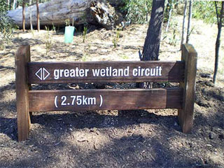 OSA supplied Heavy-duty timber signage