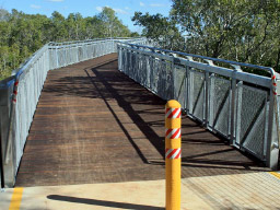 Timber bridges and timber decking