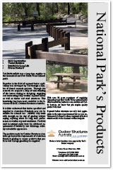 Qld National Parks brochure thumbnail