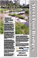Steel Footbridges brochure thumbnail