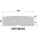 Outdoor Structures Australia HR 145 × 44 antiwarp groove timber handrail profile
